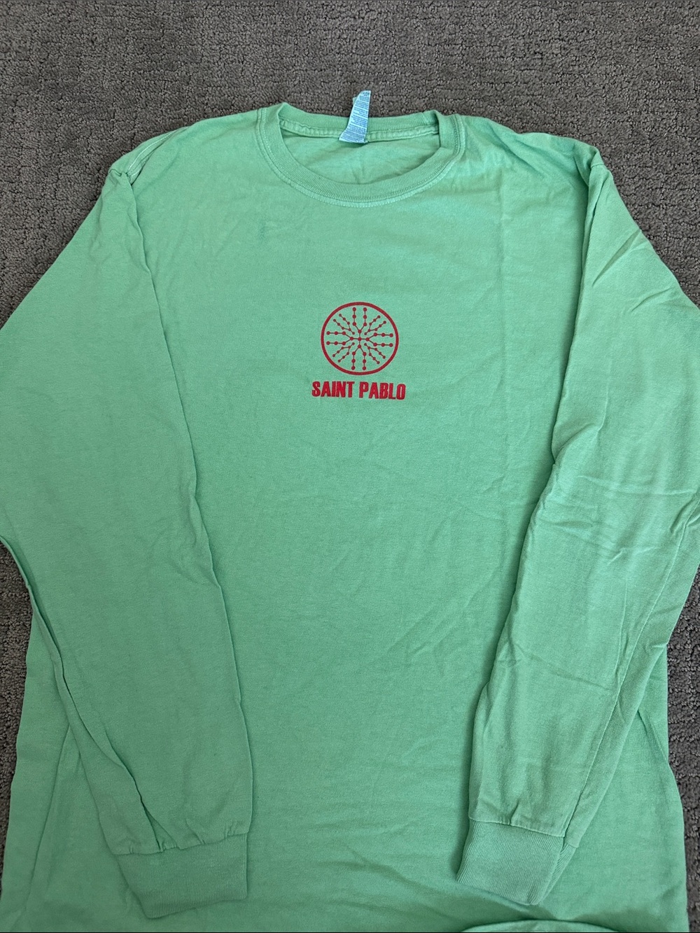 Saint Pablo Long Sleeve Mint Green